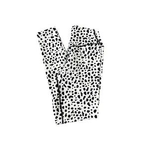 Balance Athletica Women Size Small‎ Snow Leopard Print Leggings High Waist